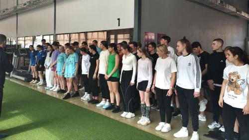 Спортивная команда колледжа приняла участие в соревнованиях по функциональному многоборью среди юношей и девушек 16-18 лет. 01