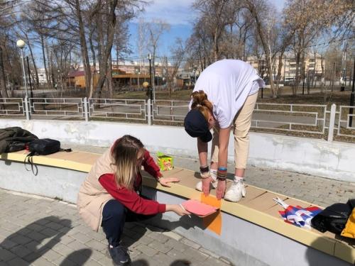 Студенты колледжей района приняли участие во флешмобе Космическая Зарядка. 03 Студенты колледжей района приняли участие во флешмобе Космическая Зарядка. 03