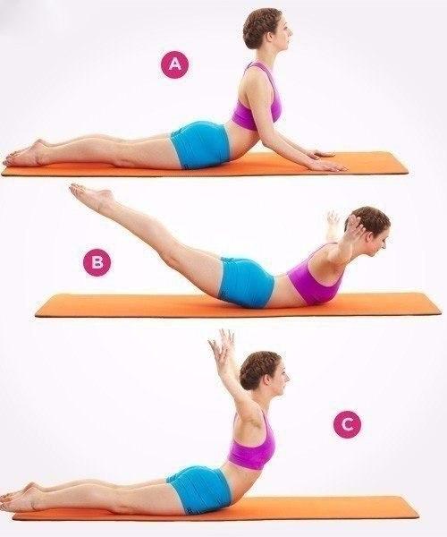 Спина без складочек и рельефный живот. 01