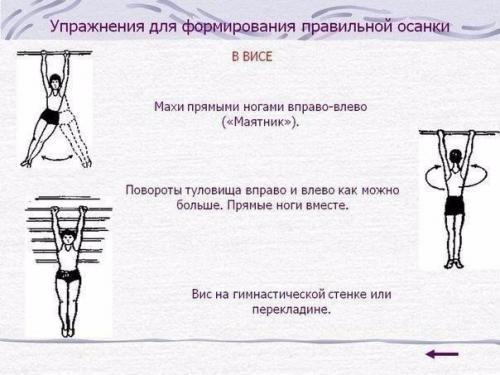 Упражнения для красивой осанки и против болей в спине? 01