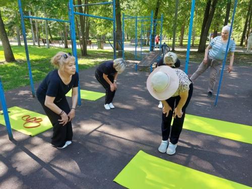 Второе дыхание.  Фитнес для пожилых. 03