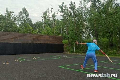 Новая спортивная аллея открылась в красноярском Татышев - Парке. 02 Новая спортивная аллея открылась в красноярском Татышев - Парке. 02