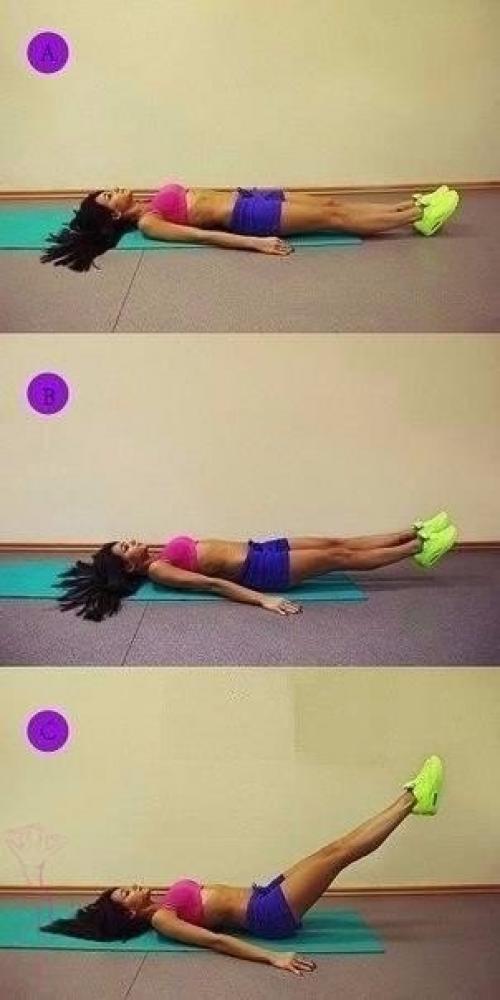 Программа тренировок на 30 дней: идеальный пресс. 05