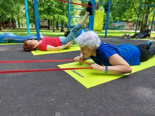 Второе дыхание.  Фитнес для пожилых. 05