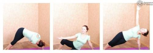 Поза танцовщицы - натараджасана. 06