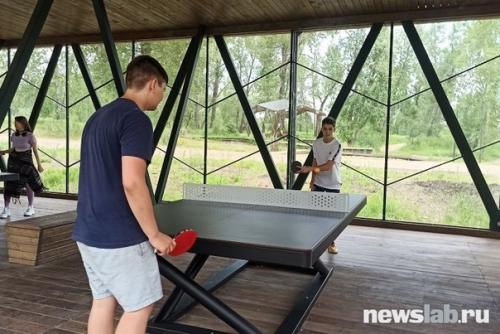 Новая спортивная аллея открылась в красноярском Татышев - Парке. 01 Новая спортивная аллея открылась в красноярском Татышев - Парке. 01