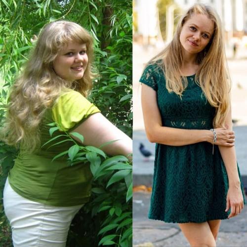 Девушка взяла себя в руки и похудела на 39 кг. 01