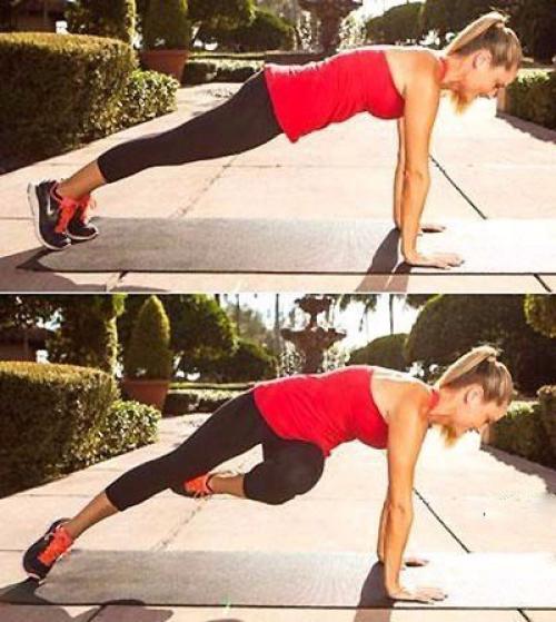 Упражнения на нижний пресс для девушек. 05