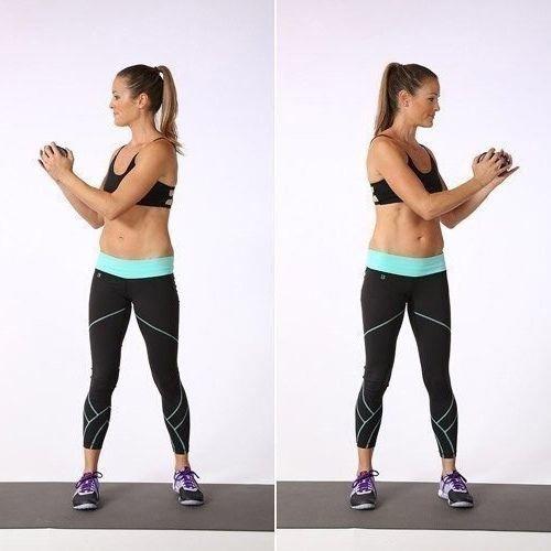 Комплекс упражнений для крутого животика. 01