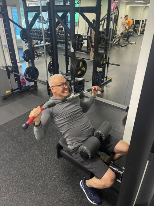 Спортзал, или как сейчас модно называть, фитнес - зал. 02