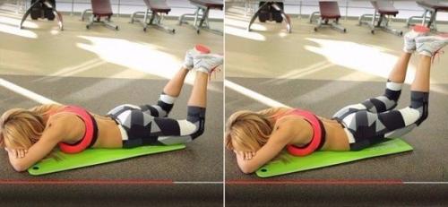 Круговая домашняя тренировка бедер и ягодиц. 04