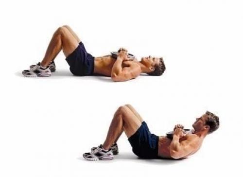 Упражнения для пресса. 03