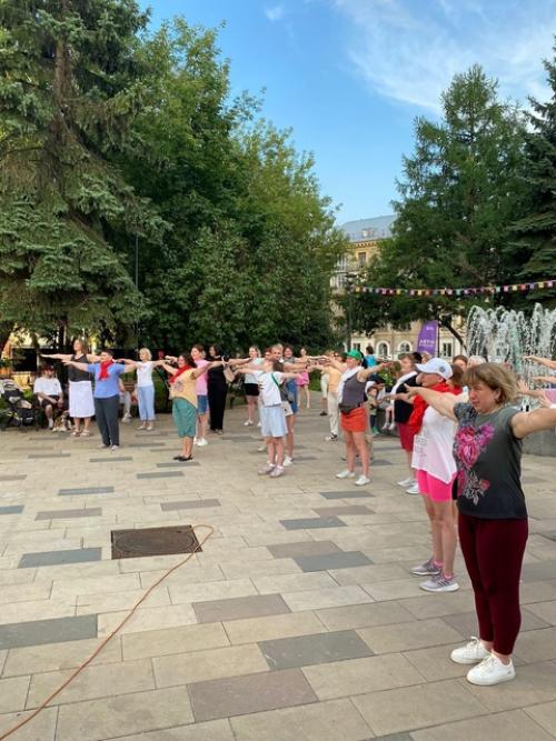 Вчера в районе Щукино в рамках фестиваля лето в городе. 02