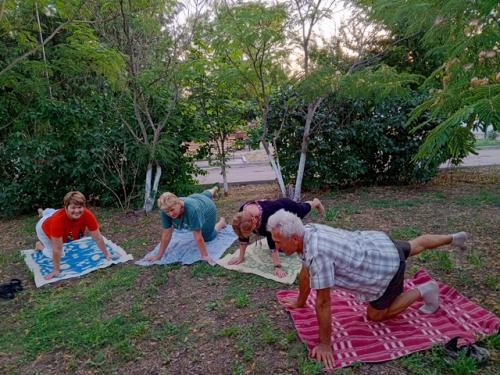 Фитнес на свежем воздухе. 02