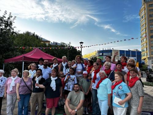 Вчера в районе Щукино в рамках фестиваля лето в городе. 05