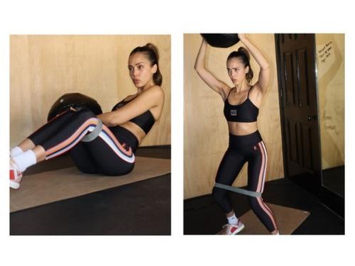 Фитнес - машина: Джессика альба раскрыла секрет своей спортивной фигуры. 02