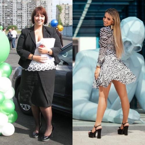 Лилия Нилова, она смогла похудеть на 91 кг. 01