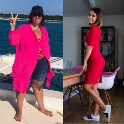 Лилия Нилова, она смогла похудеть на 91 кг. 03