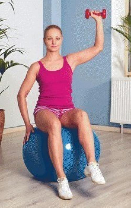 Комплекс упражнений на фитболе. 01 Комплекс упражнений на фитболе. 01