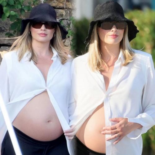 Новые появления марго Робби в период беременности. 02