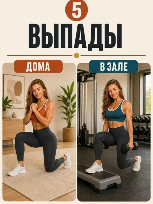 Чтобы хорошо прокачать ноги и ягодицы, необязательно иметь сложные тренажёры. 03 Чтобы хорошо прокачать ноги и ягодицы, необязательно иметь сложные тренажёры. 03
