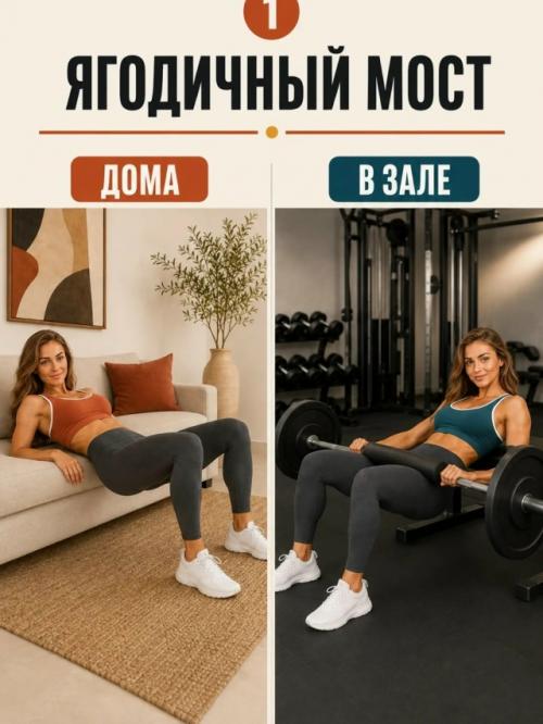 Чтобы хорошо прокачать ноги и ягодицы, необязательно иметь сложные тренажёры. 02 Чтобы хорошо прокачать ноги и ягодицы, необязательно иметь сложные тренажёры. 02
