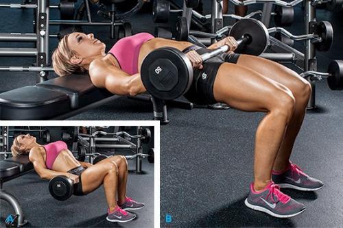 Тренировка ягодиц.  Тренировка ягодиц, которую мы хотим вам предложить, состоит всего из пяти упражнений. 02