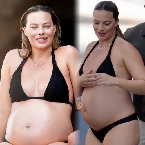 Новые появления марго Робби в период беременности. 03