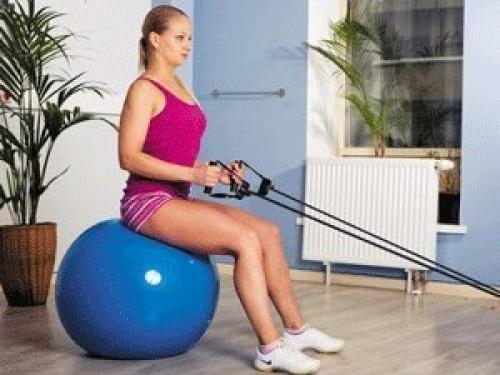 Комплекс упражнений на фитболе. 07 Комплекс упражнений на фитболе. 07