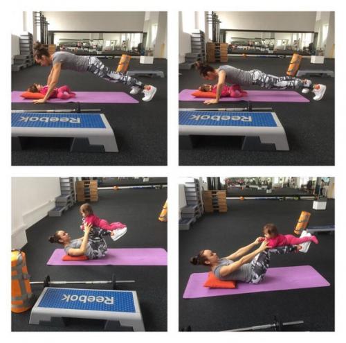 Мама с бэби или да здравствует спорт! 01