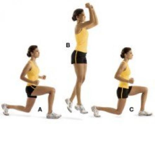 Комплекс упражнений для похудения ягодиц. 07