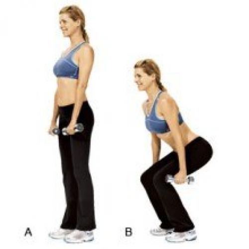 Комплекс упражнений для похудения ягодиц. 05