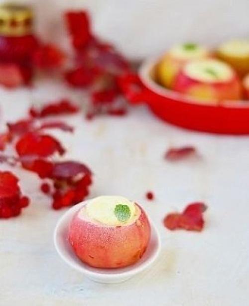 Печеные яблоки с творогом. 04 Печеные яблоки с творогом. 04