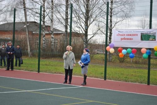 23 октября в мкуо Чертовищенская Основная Школа состоялось тожественное открытие новой многофункциональной спортивной площадки. 02