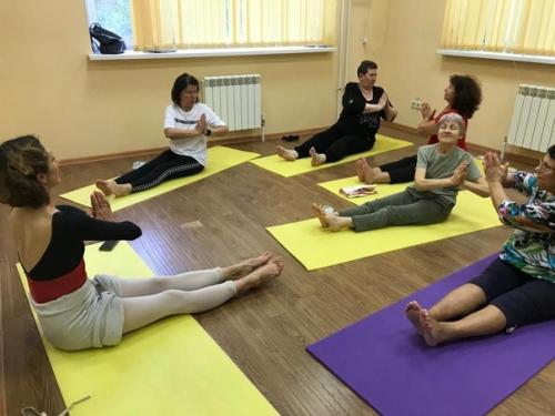 Новое направление занятий в истринском клубе активное долголетие - боди - балет. 04