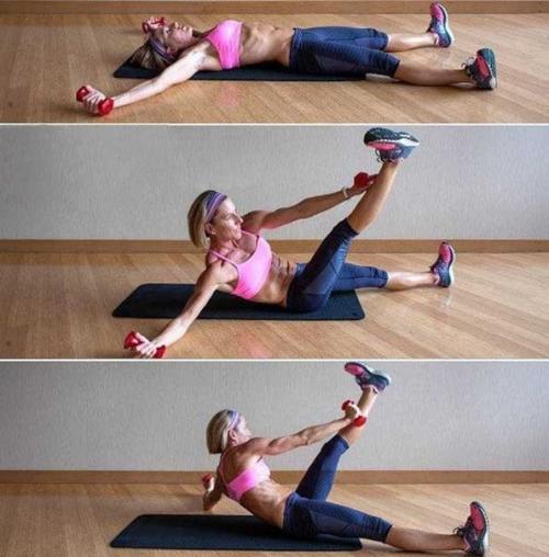 Суперэффективные упражнения на пресс. 01