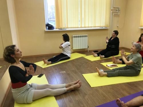 Новое направление занятий в истринском клубе активное долголетие - боди - балет. 07