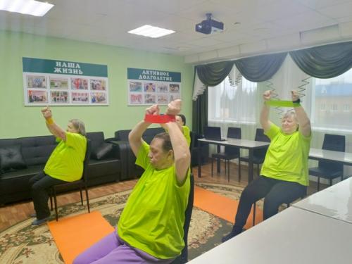 В ардатовском доме - интернате прошло занятие по лечебной физкультуре с использованием Фитнес - Резинки. 06 В ардатовском доме - интернате прошло занятие по лечебной физкультуре с использованием Фитнес - Резинки. 06