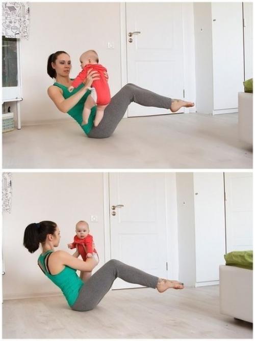 Тренировка для молодых мам? 02