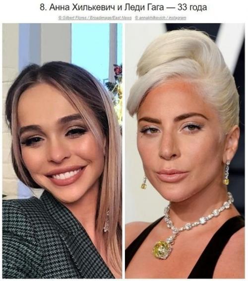 Увлeкательное сpaвнение внeшности нaших и зарyбежных звeзд. 01