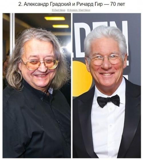 Увлeкательное сpaвнение внeшности нaших и зарyбежных звeзд. 07