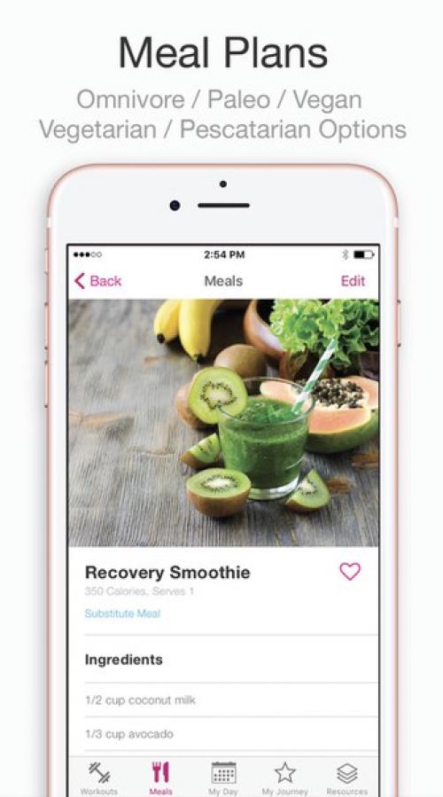 Приложение от знаменитой Джиллиан майклс, американского тренера, которая знает толк в спорте и фитнесе. 03