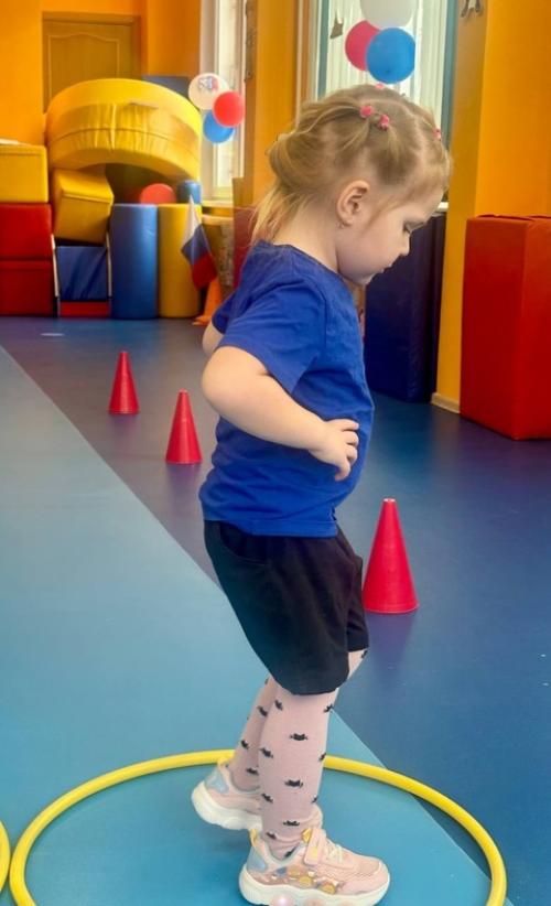 Занятия по фитнесу у детей младшего возраста. 08