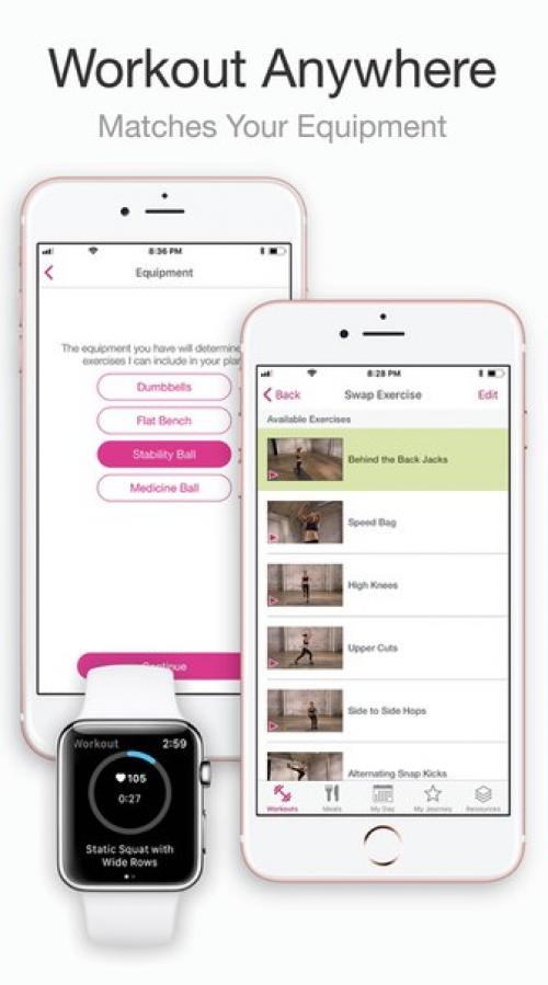Приложение от знаменитой Джиллиан майклс, американского тренера, которая знает толк в спорте и фитнесе. 04
