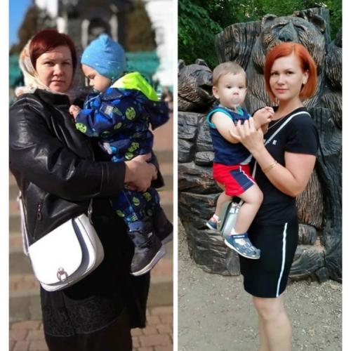 Девушка Ульяна похудела на 40 кг! 01