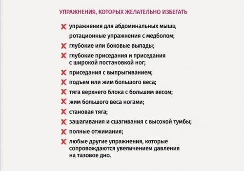 Комплекс упражнений для восстановления после беременности и родов. 03