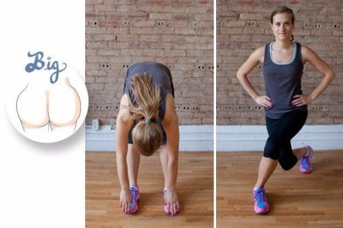 Упражнения на ягодицы?  Свою проблему и упражнение для решения выбери! 02