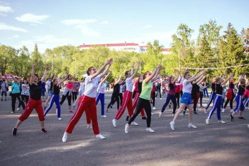 В ЦПКиО стартовал спортивный проект для жителей города кургана. 02