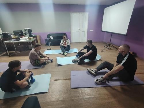 В молодёжном центре прошла фитнес - разминка 