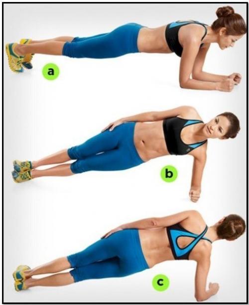 Тренировка в планке!  Мы приводим в тонус все группы мышц. 02